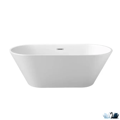 Ванна отдельностоящая Aquatek Хорса 168x76 AQ-5776, акриловая, овальной формы