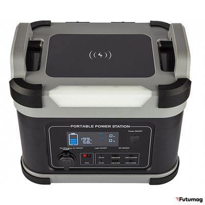 Портативная автономная электростанция ELTRECO 1200Вт LiFePo 1120 Вт*ч (ENF-1000F) быстрая зарядка