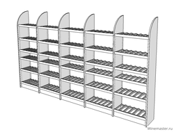 Cтеллаж для вина Master Cave - 5 модулей