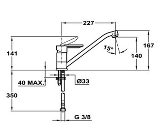 Смеситель Teka МL 81913621I