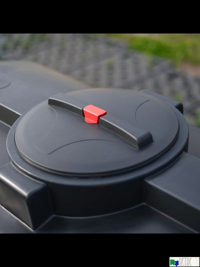 Емкость Экопром S 2000 л черная