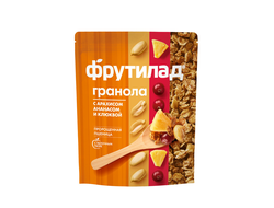Мюсли запечённые с арахисом, ананасом и клюквой, 270 гр