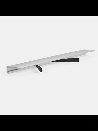 Щелевой плинтус PRO DESIGN MINI 7067 RAL 9003 белый