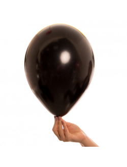 Латексный черный шар