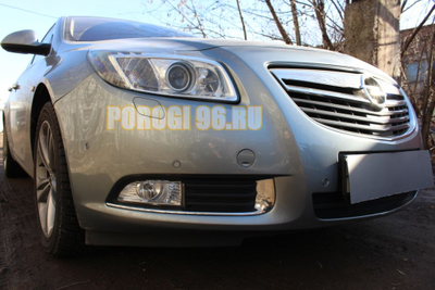 Защита радиатора Opel Insignia 2009-2014 black