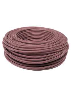 провод декоративный круглый ПДК 3х1.5 коричневый