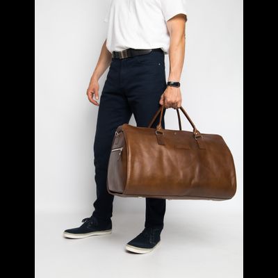 Портплед + дорожная сумка (2 в 1) Palermo Premium 
brown (арт. 4038-63)