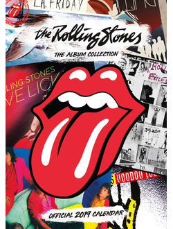 The Rolling Stones Official Календарь 2019 Иностранные перекидные календари 2019, Intpressshop