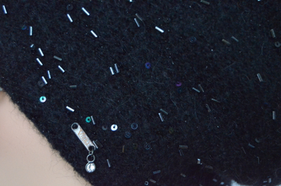 Женский берет с пайетками и стеклярусом Италия Вицио фото