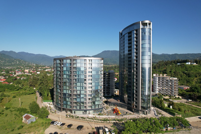 СТУДИЯ 35M2 В ДОЛГОСРОЧНУЮ АРЕНДУ В 50 МЕТРАХ ОТ МОРЯ. ЖК "TROPICAL GARDEN" - ЧАКВИ, ПРИГОРОД БАТУМИ