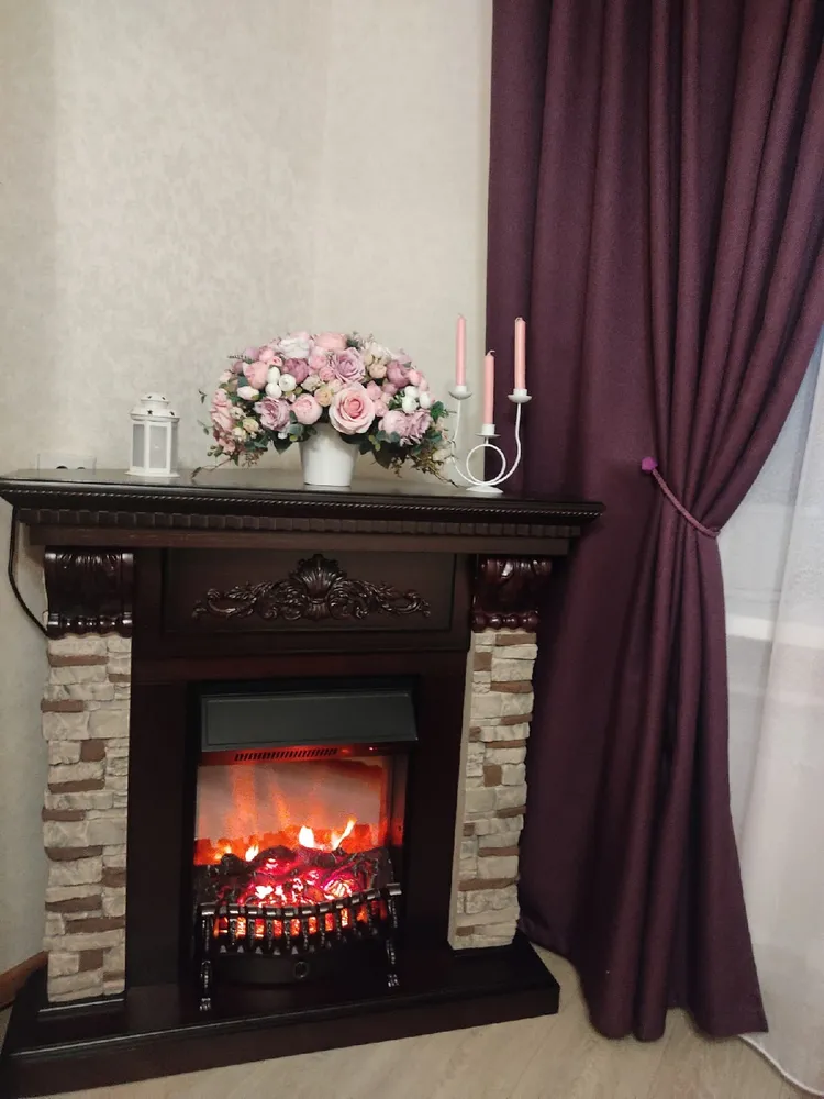 Электрический камин Бронкс Lux