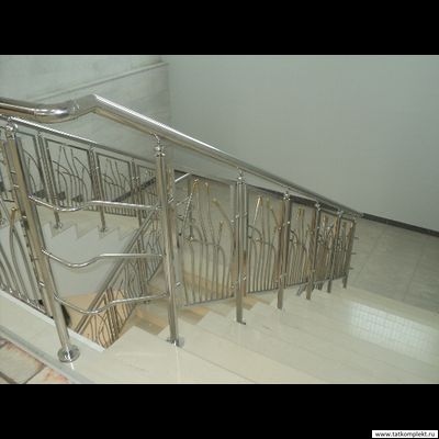 Лестничные ограждения из нержавеющей стали