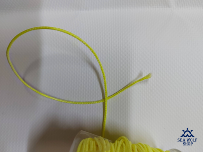 Линь 2.0мм JpF желтый, за 1м