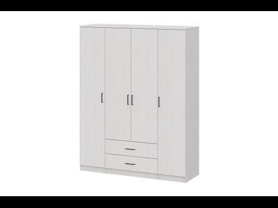 Шкаф ШК 1 (Серия 2) (Ясень анкор светлый), Ш 1601* В 2050* Г 520 мм