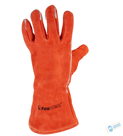 Краги спилковые термостойкие "МАСТЕР" FOXWELD