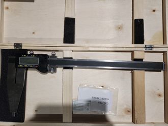Штангенциркуль ШЦ-2 300 мм 0,01 электронный (Цифровой) с удлиненными губками 150 мм