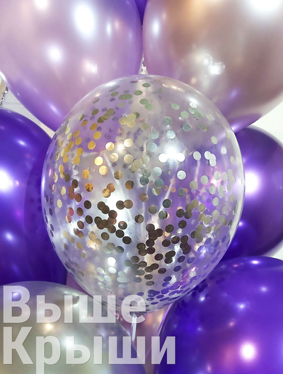 Сет "Гортензия" (11 шаров + 1 цифра)