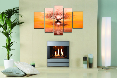 Модульная картина "Отражение себя"