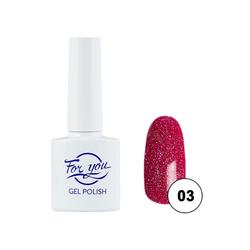 Гель-лак FOR YOU Red Diamond № 03