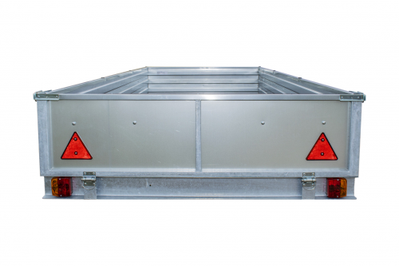 Прицеп двухосный РУСИЧ 355Д / 3500 х 1500 мм / 750 кг / оцинкованный