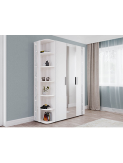 Шкаф трехдверный с зеркалом Николь 901 311