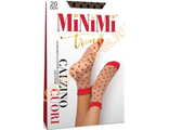 Носки женские MiNiMi Cuori 20 den сердечки (1-а пара)