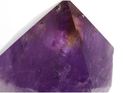 Аметист, аметрин, кристалл полированный со спиленным основанием, Бразилия (61*58*47 мм, 188 г) №37664