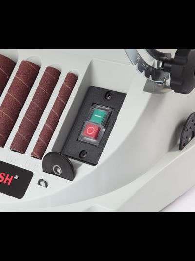 Осцилляционный шпиндельно-ленточный шлифовальный станок BELMASH OSBS-100/115