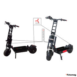 Электросамокат YOKAMURA RS 13" + аквазащита