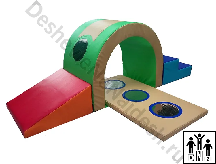 Спортивный мягкий модуль Зеркальный-1