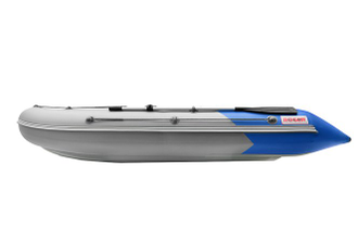 Моторная лодка ПВХ Zefir 3500 Серый-Синий