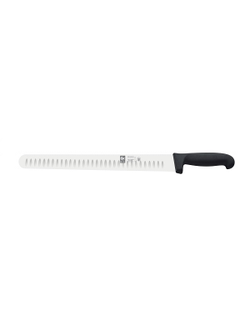 Нож для нарезки 300/435 мм. черный с бороздками PRACTICA Icel  /1/6/