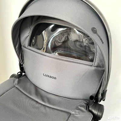 Детская коляска 3 в 1 Luxmom A4 Серый