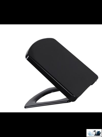 Унитаз-биде Creavit LARA LR360-00SM00E-0000, в комплекте с бачком, напольный, черного цвета, матовый