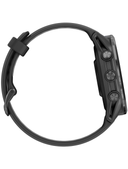 Часы Garmin Forerunner 970 Carbon Grey DLC Titanium Black / Translucent Whitestone