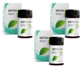 Detoxic biologically active dietary supplement (3 pieces)