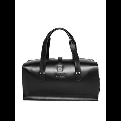 Кожаная дорожная сумка Gavardo Premium black (арт. 
4043-51)