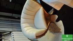 Перетяжка кресла кожей в Москве 
☎ 8(909)-966-27-18