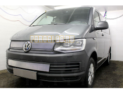 Защита радиатора Volkswagen T6 (Transporter,Multivan,Caravelle), (TrendLine) 2015- chrome низ