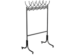 Общественная вешалка М 11 на колесах (Черный)