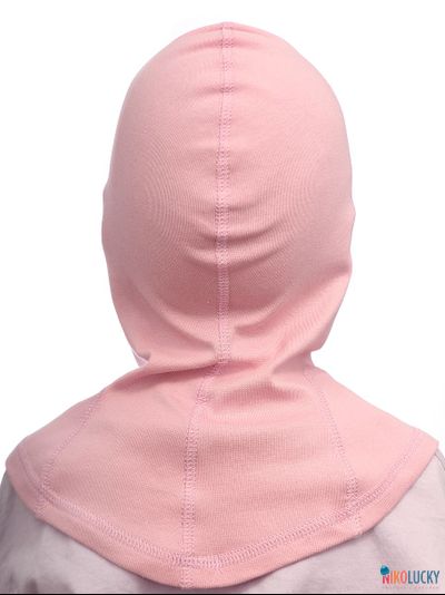 Шапка-шлем 23301-02 95%хлопок 5%лайкра, розовый 46-48