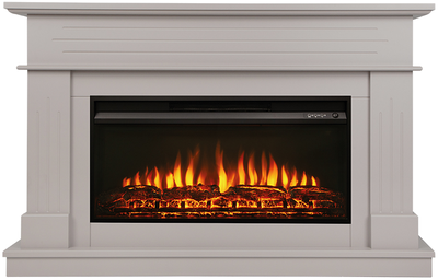 Линейный электрокамин Regent BGC с очагом Flash 36