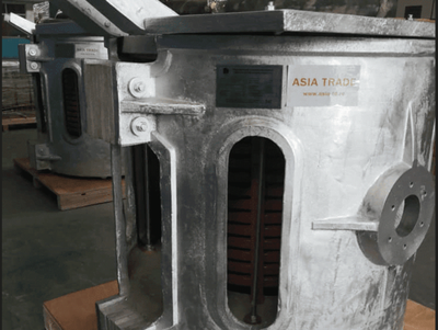 индукционная печь в алюминиевом корпусе