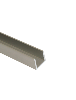 Планка д/панелей "Скиф" 6мм  600мм торцевая, алюминий (П)