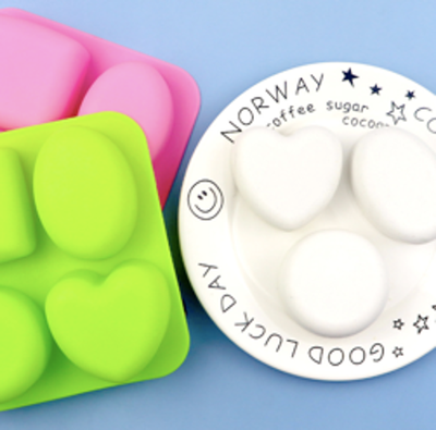 Силиконовая форма для муссовых десертов 17,5*16,5см, 4 ячейки