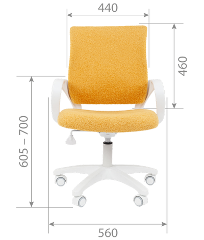 Кресло KIDS 103 LT WHITE велюр