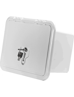 Рундук с крышкой 270х370х160мм белый