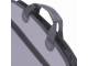 Папка-портфель пластиковая BRAUBERG А4+ (375х305х60 мм), 4 отделения, 2 кармана, серая, 228685