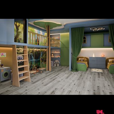 Кварцвиниловая плитка Damy Floor Family LVT Дуб Классический Серый T7020-2-LVT 43 класс толщина 2.5 мм с фаской клеевая 4.13 м2