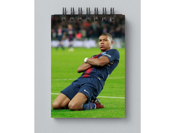 Блокнот Kylian Mbappe Lottin, Килиан Мбаппе Лоттен №10